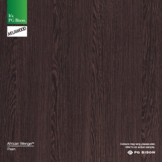 Woodgrain, Thickness: 18mm, Select: per sheet, Dimension: 2750mm x 1830mm, Colour: African Wenge