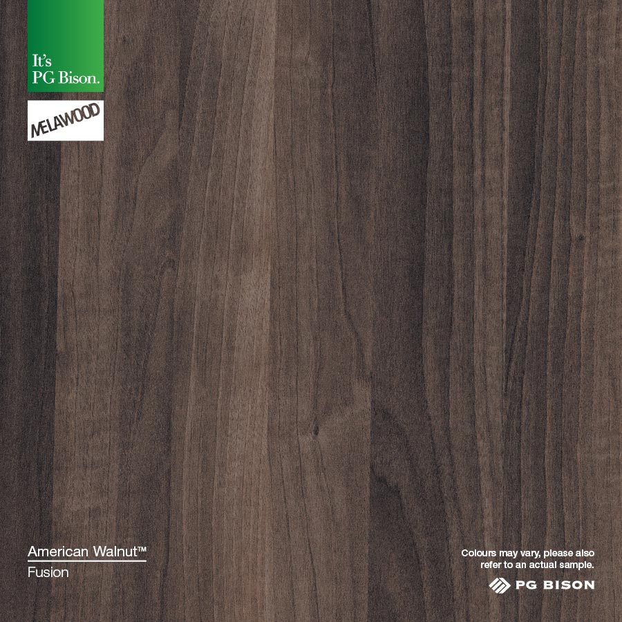 Woodgrain, Thickness: 18mm, Select: per sheet, Dimension: 2750mm x 1830mm, Colour: American Walnut in Kenya